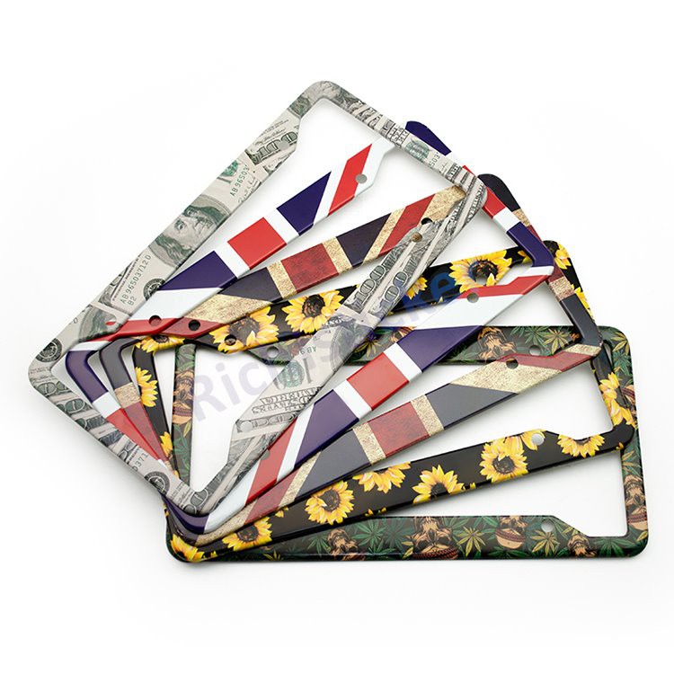 Personalised License Plate Frames